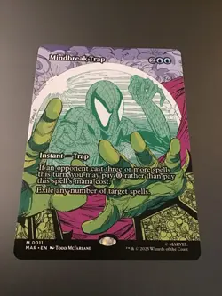 MTG Universes Beyond Marvel Spider-Man #0011 Mindbreak Trap Full Art - Image 1