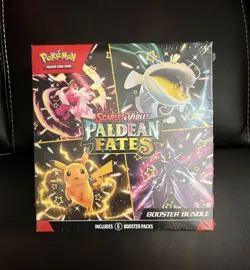 Pokemon TCG Scarlet & Violet Paldean Fates Booster Bundle -FACTORY SEALED- - Image 1