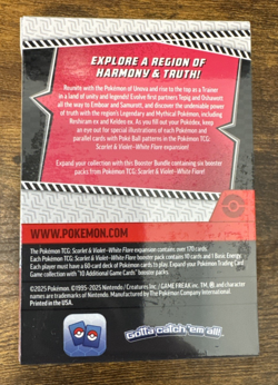 Pokemon TCG: Scarlet & Violet WHITE FLARE Booster Bundle Box NEW FACTORY SEALED - Image 3