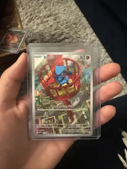 PSA 10 CONTENDER!! Riolu 010 Mega Evolution ETB Promo - Pokemon TCG - Image 1