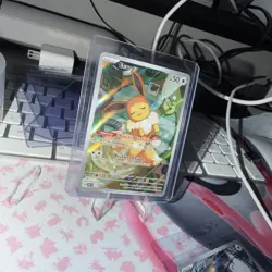 Pokemon Eevee SVP 173 Prismatic Evolutions Full Art Holo Black Star Promo OPEND - Image 1