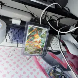 Pokemon Eevee SVP 173 Prismatic Evolutions Full Art Holo Black Star Promo OPEND - Image 2
