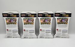 Pokemon Evolving Skies Sleeved Booster 4x Pack Art Set Umbreon Rayquaza Sylveon - Image 2