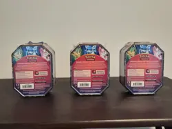 Pokemon TCG Sylveon, Glaceon, Leafeon GX Fall Celebration Sealed 3 Tin Set - Image 3