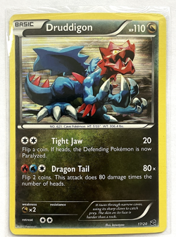 Pokemon Dragon Vault Stamped Holo Blister Promo -Druddigon - 17/20 - NM w/ Video - Image 4