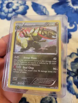 Pokemon TCG - Haxorus - BW57 - Holo Black & White Black Star Promo [Light Play] - Image 1