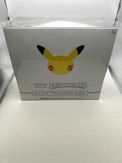 Pokemon TCG: 25th Anniversary Celebrations Elite Trainer Box Factory Sealed 820650809439 - Image 1