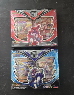 Pokemon TCG Single Strike & Rapid Strike Urshifu VMAX League Battle Deck 2 Pack 820650809125 - Image 1