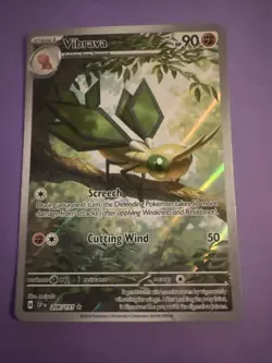 Vibrava Illustration Rare 206/191 - Pokemon TCG Sv08: Surging Sparks Holo - NM - Image 1