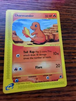 Pokemon Charmander 097/165 Expedition Base Set Regular Lp - Image 2