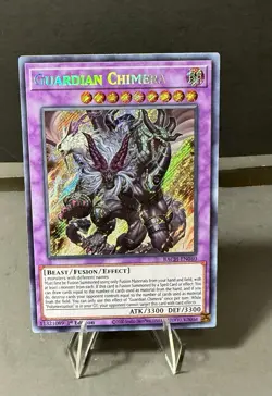 YuGiOh Battle of Chaos Guardian Chimera #BACH-EN040 NM - 1st Edition - Image 1