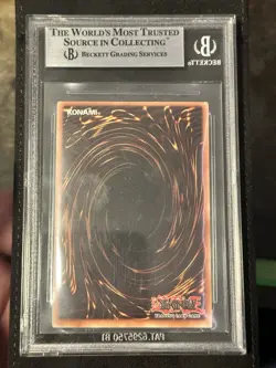 Yu-Gi-Oh! TCG Tri-Horned Dragon Lob - 000 1st Edition WAVY/FADED BGS 9 MINT - Image 3