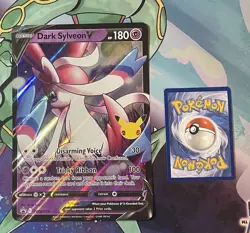 x1 Dark Sylveon V SWSH134 Jumbo Card Pokemon Pokemon TCG Celebrations Promo BIG - Image 1