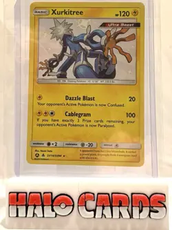 PACK FRESH Xurkitree SV14/SV94 Hidden Fates Shiny Holo Rare Pokemon Card HF - Image 1