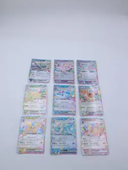 US Stock Pokemon Card Eevee Evolution RR 9 card set Terastal Festival sv8a ex NM - Image 3