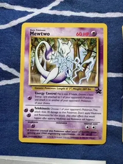 Mewtwo Eevee Pokemon Stamp Rally 2000 Card Vintage Nintendo Bandai Japanese - Image 3