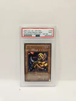 Yu-Gi-Oh Card The Fiend Megacyber PSV-100 ENG 1° Edizione PSA 9 Mint - Image 1
