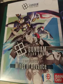 Gundam Card Game: Wings of Advance Starter Deck ST02 Bundle Bandai Complete - Image 2