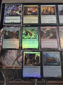 Magic The Gathering Spiderman 80 Card Lot 1 Mythic/ 3 Rares/ 11 Foils & Stickers - Image 3