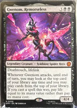 MTG Marvel's Spider-Man Gwenom, Remorseless (Mythic) - Image 1