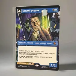 MTG - Marvel's Spider-Man - Norman Osborn (Borderless) (MR) 220 NM/M Mythic - Image 2
