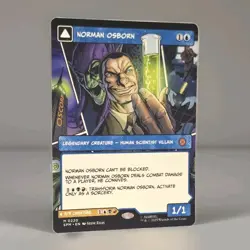MTG - Marvel's Spider-Man - Norman Osborn (Borderless) (MR) 220 NM/M Mythic - Image 3