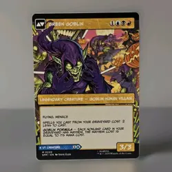 MTG - Marvel's Spider-Man - Norman Osborn (Borderless) (MR) 220 NM/M Mythic - Image 4