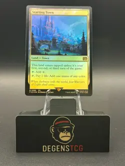 Starting Town 0289 Final Fantasy Foil MTG english - Image 1