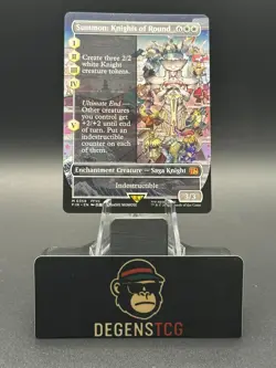 Summon: Knights of Round 0359 (Borderless) Final Fantasy Regular non foil MTG - Image 1