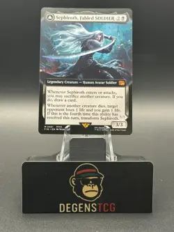Sephiroth, Fabled SOLDIER 0451 (Extended Art) Final Fantasy Regular non foil MTG - Image 1