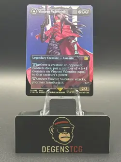 Vincent Valentine 0383 (Borderless) Final Fantasy Foil MTG - Image 1