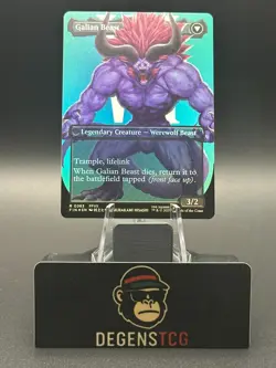 Vincent Valentine 0383 (Borderless) Final Fantasy Foil MTG - Image 2