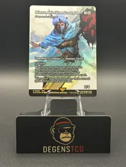 Minwu, Rebellion Strategist 0025 Showcase Final Fantasy foil MTG English - Image 1