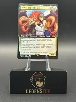 Yuna, Hope of Spira 0517 Extended Art Final Fantasy Regular non foil english mtg - Image 1