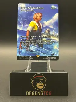 Tidus, Zanarkand Fayth 0058 Showcase Final Fantasy Through the ages MTG non foil - Image 1