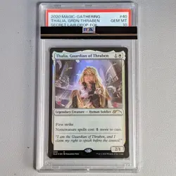 MTG Thalia Guardian of Thraben PSA 10 Foil English Secret Lair Drop SLD 2020 #40 - Image 1