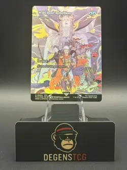 wild rose rebellion 0004 foil final fantasy mtg through the ages english - Image 1