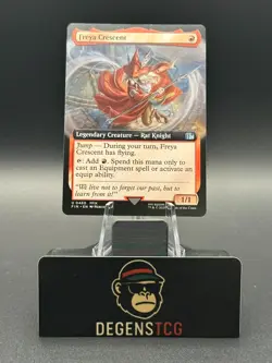 Freya Crescent 0460 Extended Art Final Fantasy Regular non foil mtg english - Image 1