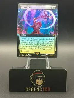 Transpose 0119 (Extended Art) Commander: Final Fantasy Foil MTG - Image 1