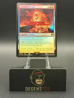 The Fire Crystal 0135 Final Fantasy Foil MTG - Image 1