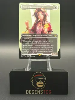 Aerith Gainsborough 0374 (Borderless) Final Fantasy Regular non foil MTG - Image 1