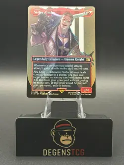 Seifer Almasy 0389 (Borderless) Final Fantasy Foil MTG - Image 1