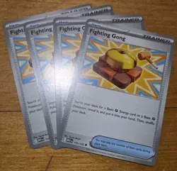 x4 Fighting Gong 116/132 - Mega Evolution - Pokemon - NM/M English - Image 1