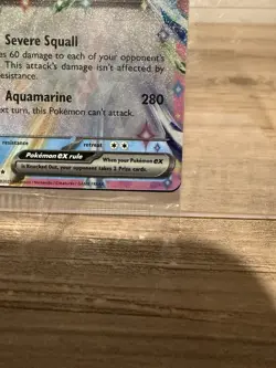 Pokemon Prismatic Evolutions Vaporeon ex 023/131 Surprise Box Stamped Sealed - Image 5