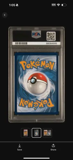 2023 POKEMON SWSH BLACK STAR PROMO #286 FULL ART/PIKACHU VMAX PSA 9 - Image 3