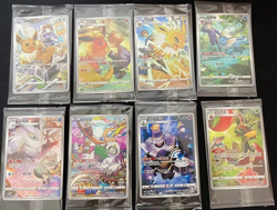 Pokemon S-Chinese 2024 Eevee Display Frame Box Complete 8 Promo Cards Sealed New - Image 1