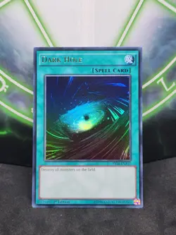 Yugioh Dark Hole YS14-ENA10 Ultra Rare 1st Edition NM - Image 1