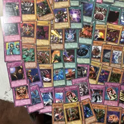 Yugioh 100 card lot - elemental heroes, toon dragons, dragons, and more - Image 2