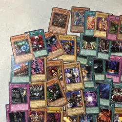 Yugioh 100 card lot - elemental heroes, toon dragons, dragons, and more - Image 3