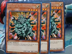 Yugioh Manju of the Ten Thousand Hands X3 Rare WISU-EN046 1st Near Mint Playset - Image 1